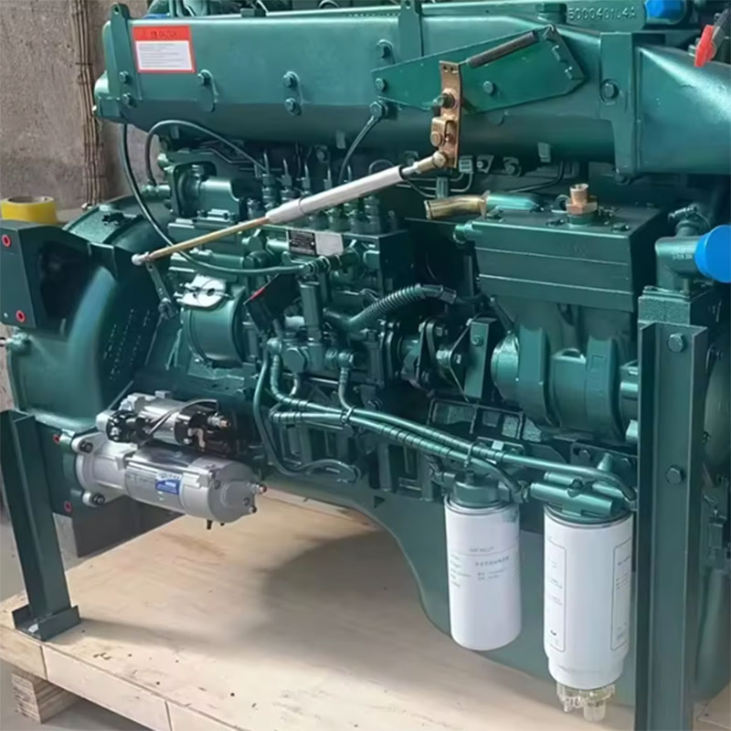 Pemasangan enjin trak tugas berat WP10