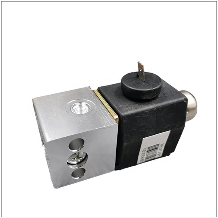 Injap Solenoid Lori Sinotruk Howo WG9719710003 Injap Elektromagnet 3 Hala untuk Brek Ekzos Tanduk Udara Kawalan Kunci Berbeza Bahagian 24V